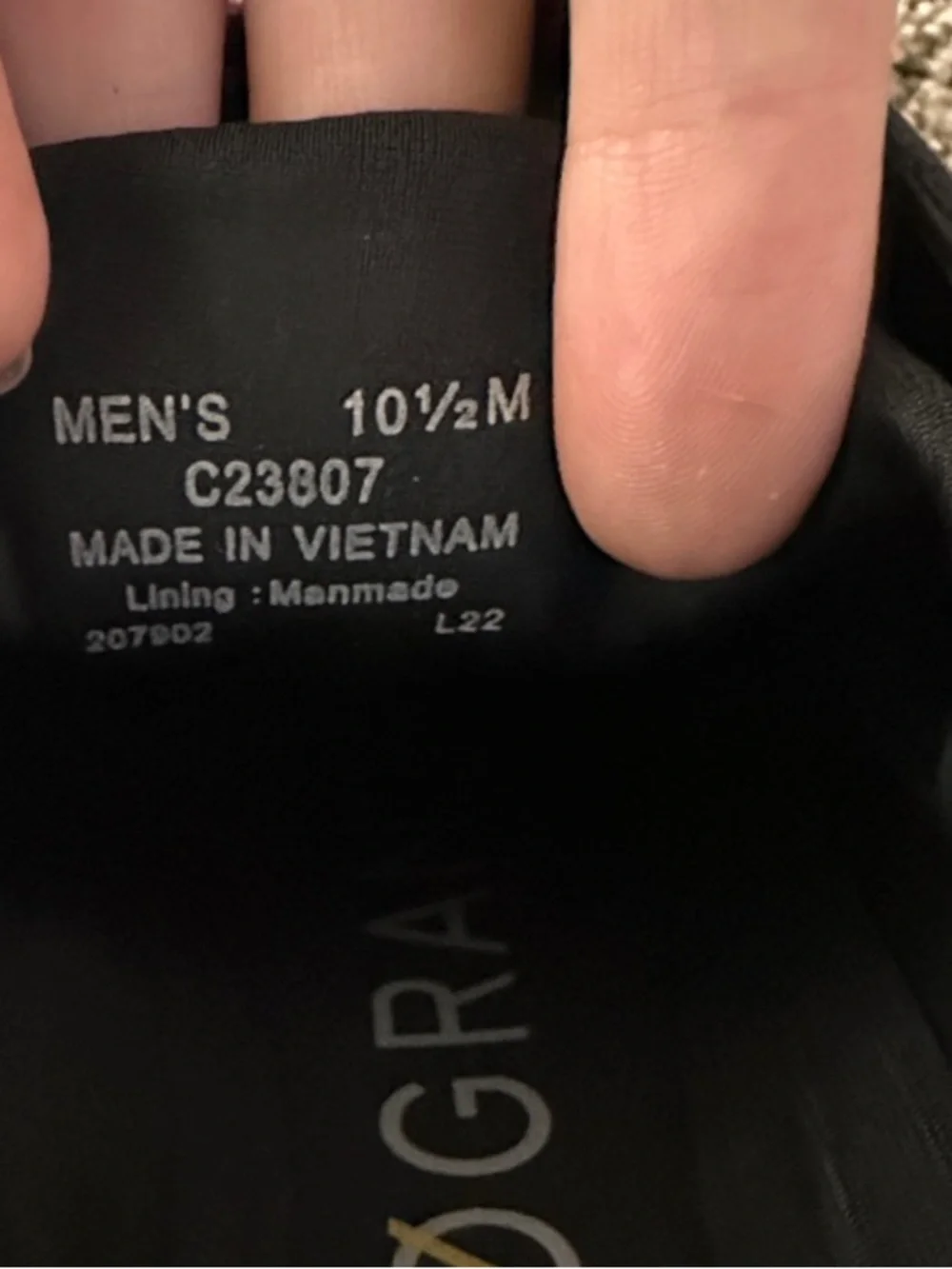Cole Haan Black Dress Shoes with White Sole